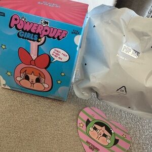 Powerpuff Girls Cry Baby Vinyl Figure Key Chain. New. BUTTERCUP